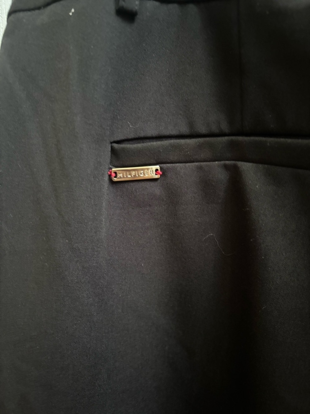 Tommy Hilfiger Woman’s Sleek Black Wide-Leg Pants, Size 14, NWT - Picture 6 of 7